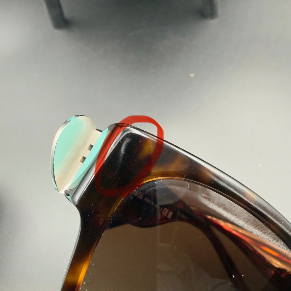 Tiffany & Co TF 4216 8015/3B Havana Brown Sunglasses Gradient 54 18 135 READ - Picture 6 of 15